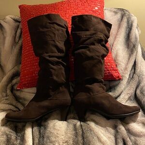 Aerosoles Brown Knee High Boots Very Comfortable